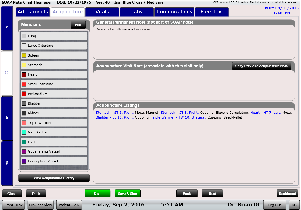 ChiroSpring Acupuncture Ready To Go