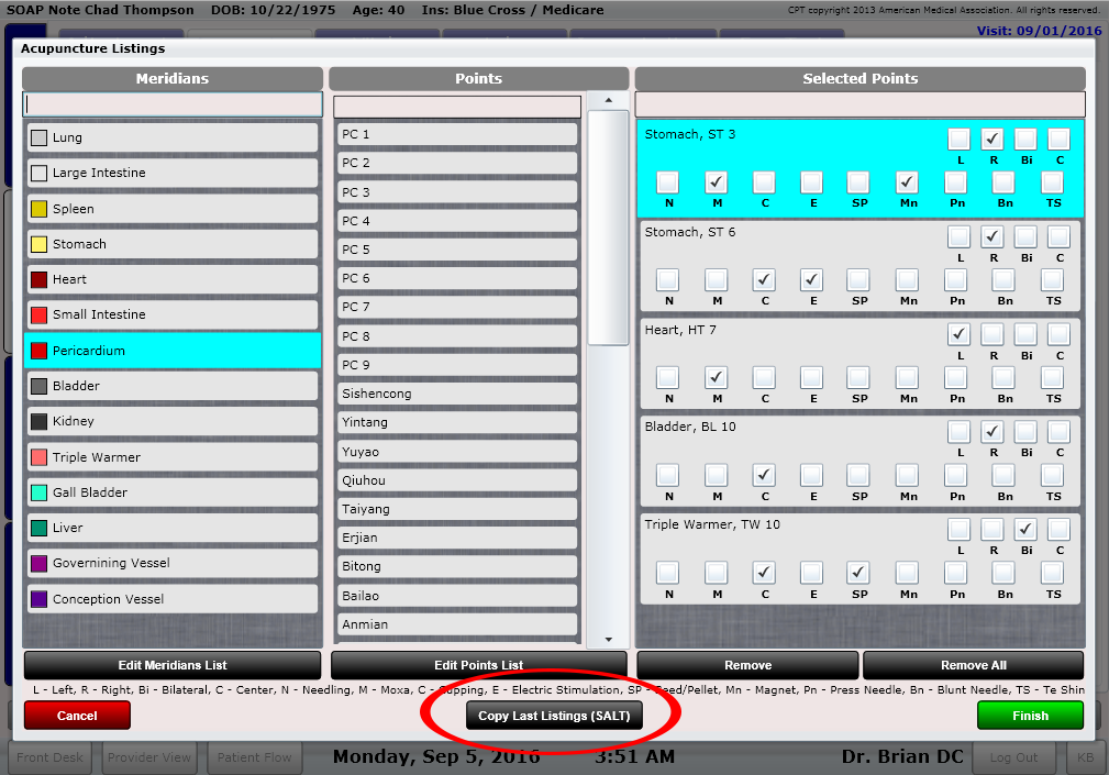 ChiroSpring Acupuncture SALT BUTTON