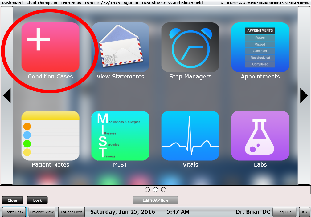 ChiroSpring Condition Cases