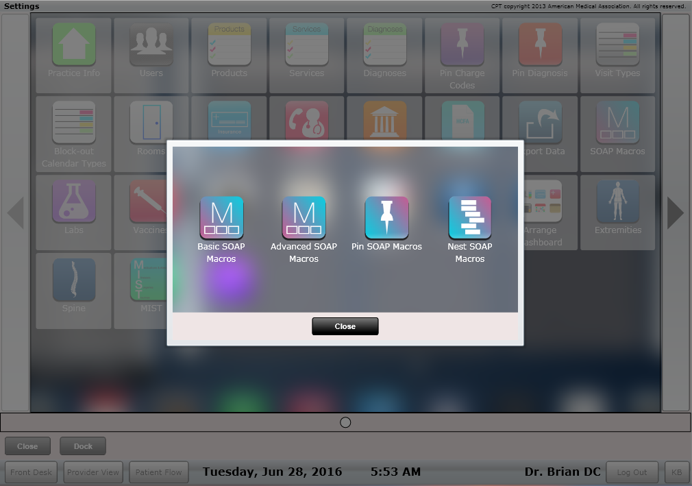 ChiroSpring Personalized Macros