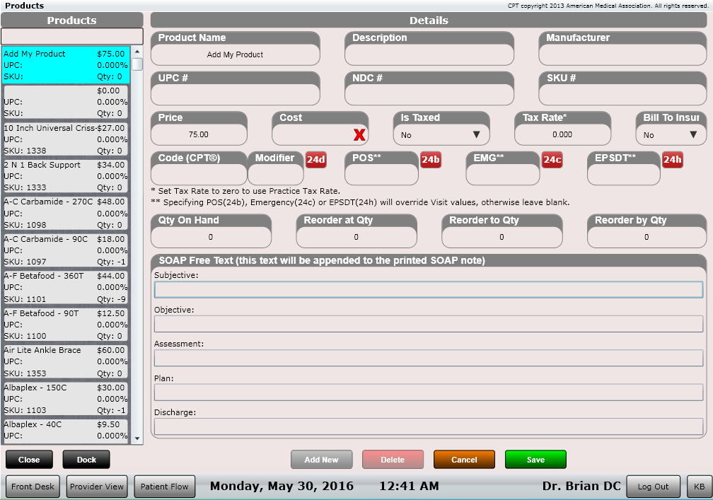 ChiroSpring Products and Services